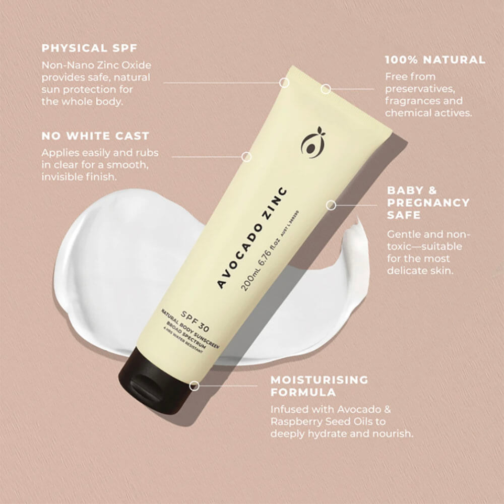 SPF 50 Natural Body Sunscreen - Image 2
